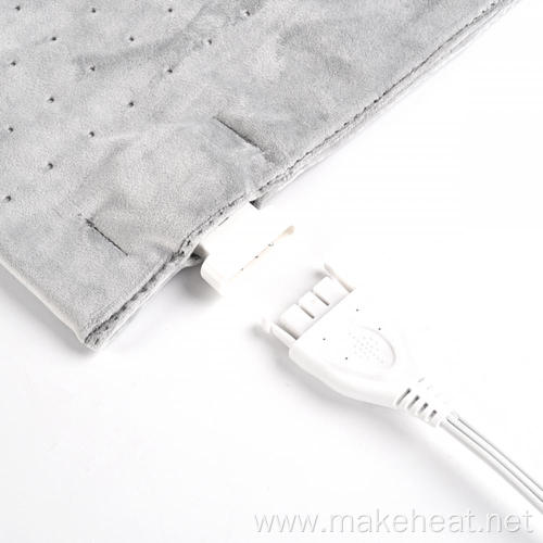 UL Approved Washable Heating Pad King Size with LCD Controller 12"X24" For Pain Relief